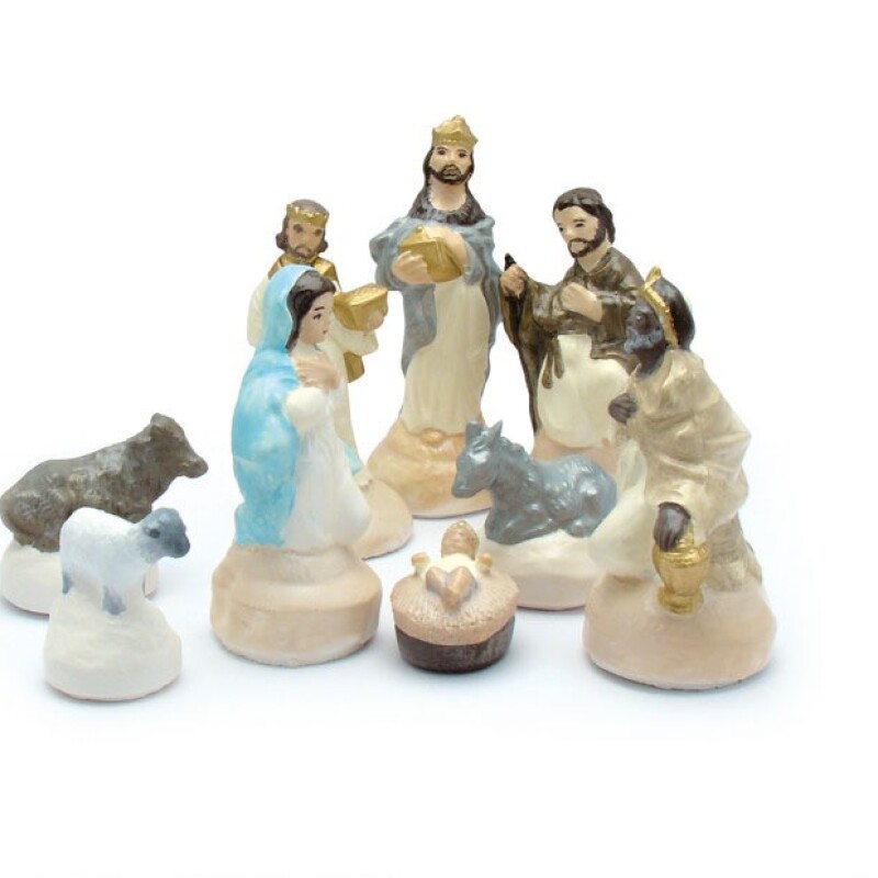 Moule Latex Crèche et Santons